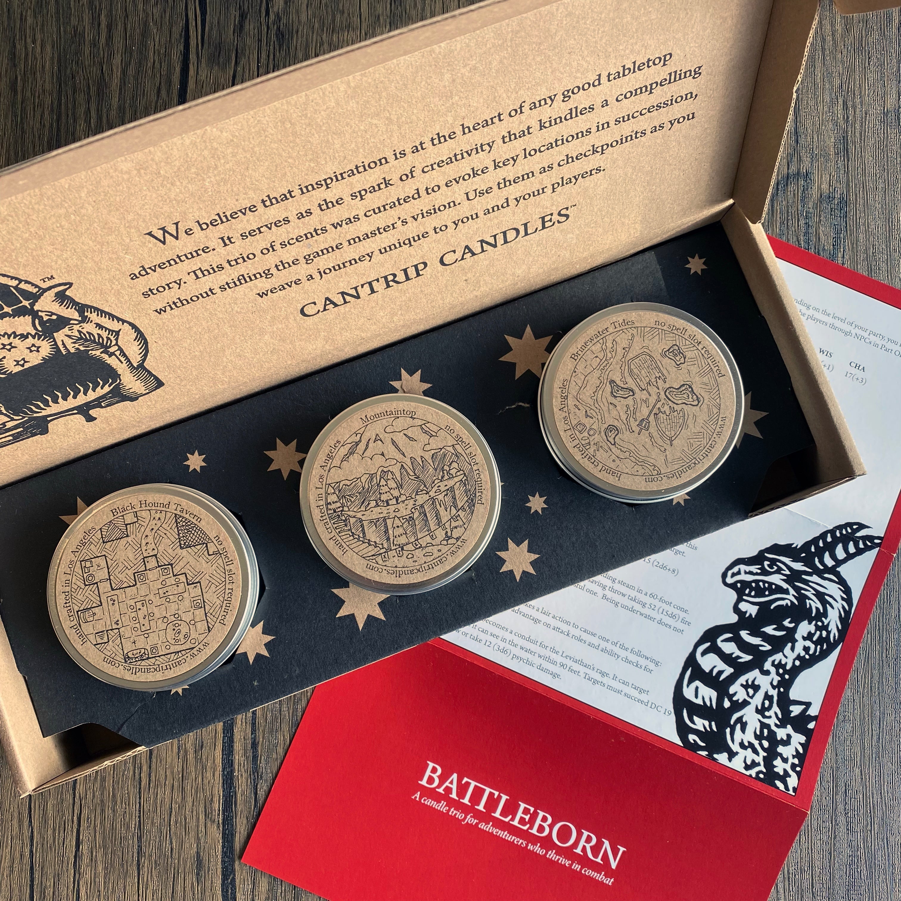 BATTLEBORN - Cantrip Candles